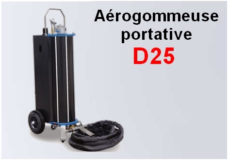 Aerogommeuse portative 8 litres : Devis sur Techni-Contact
